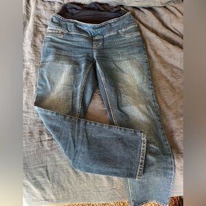 Isabella Oliver Straight Maternity Over the Bump Jeans